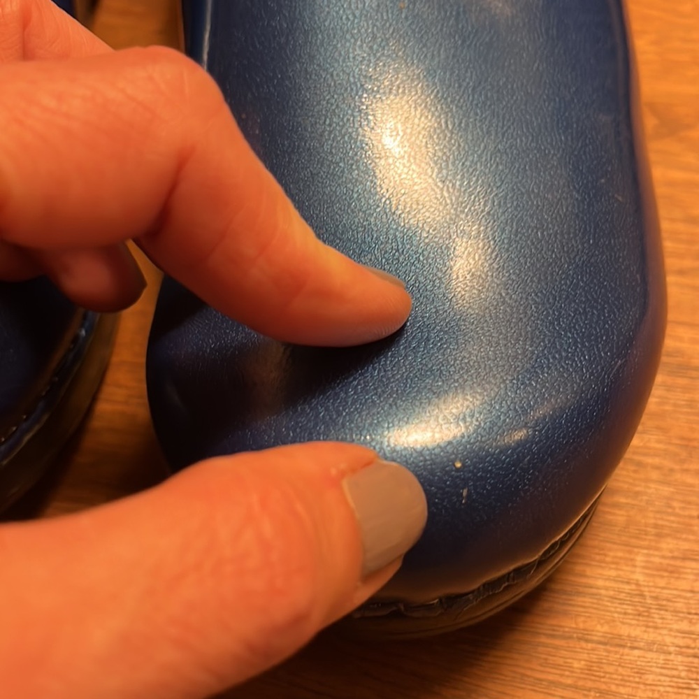 SANITA The Original Danish Clogs Size 39 (US 8)-beautiful blue color - Picture 12 of 14